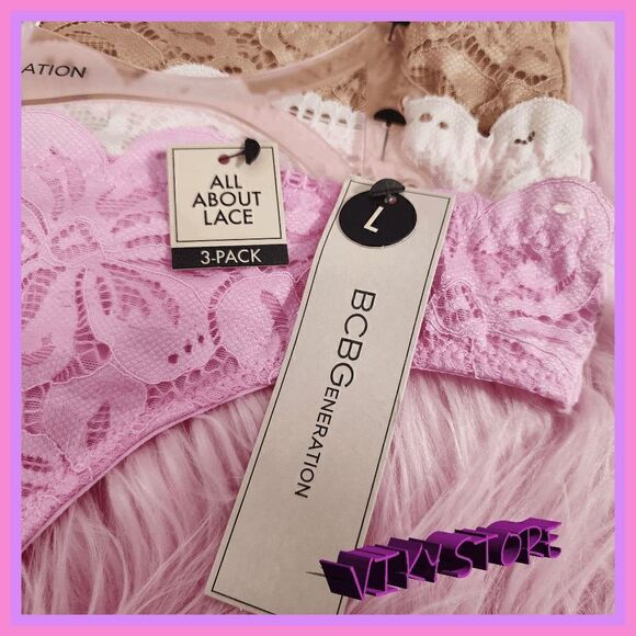 NWT BCBGeneration Everyday Elegance, 3-Pack Panties LARGE Set NWT - Picture 5 of 5